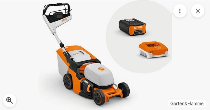 Akku-Rasenmäher RMA 443 PV - inkl. Akku AP 300 S, AP 30 und Ladegerät AL 301