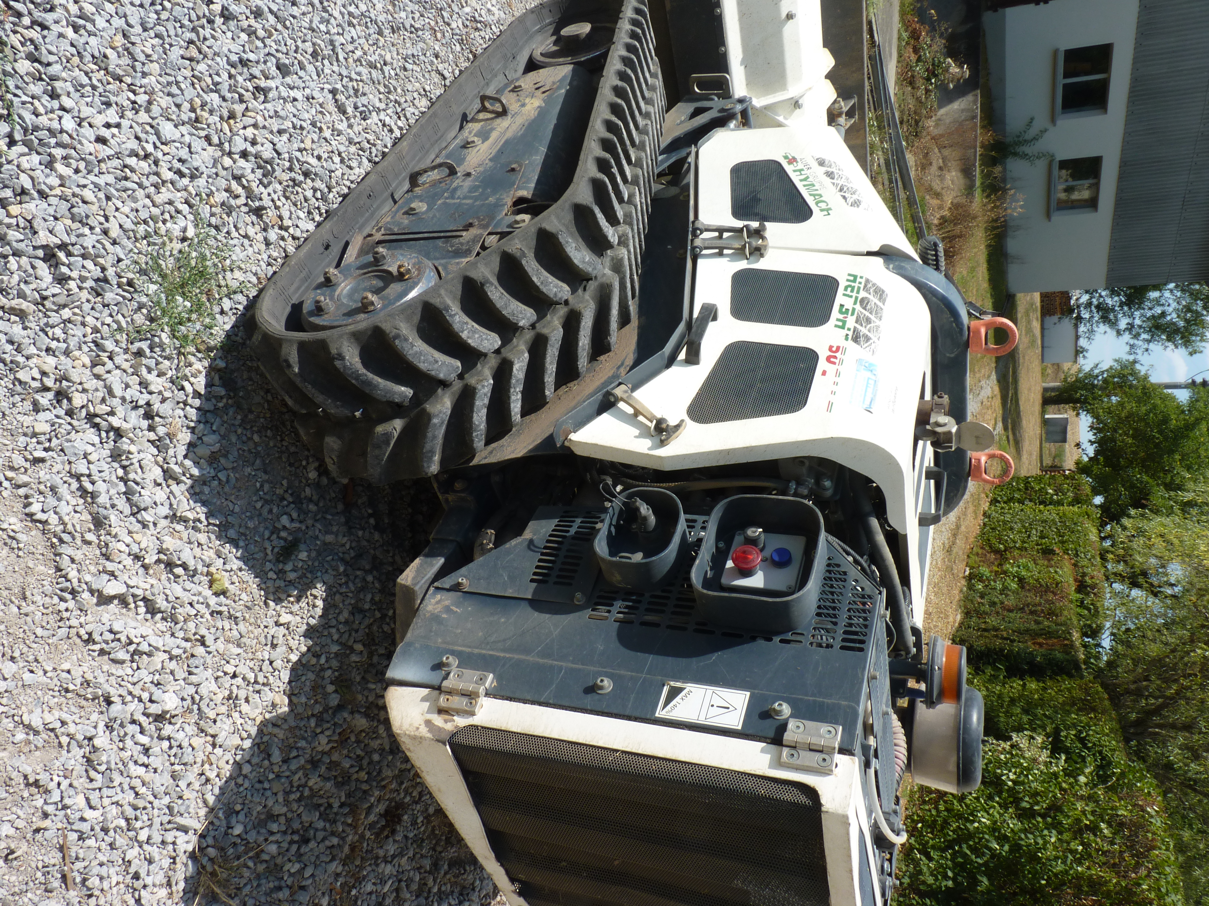 Herbhy 50 Raupe mit Gras- und Forstmulchkopf