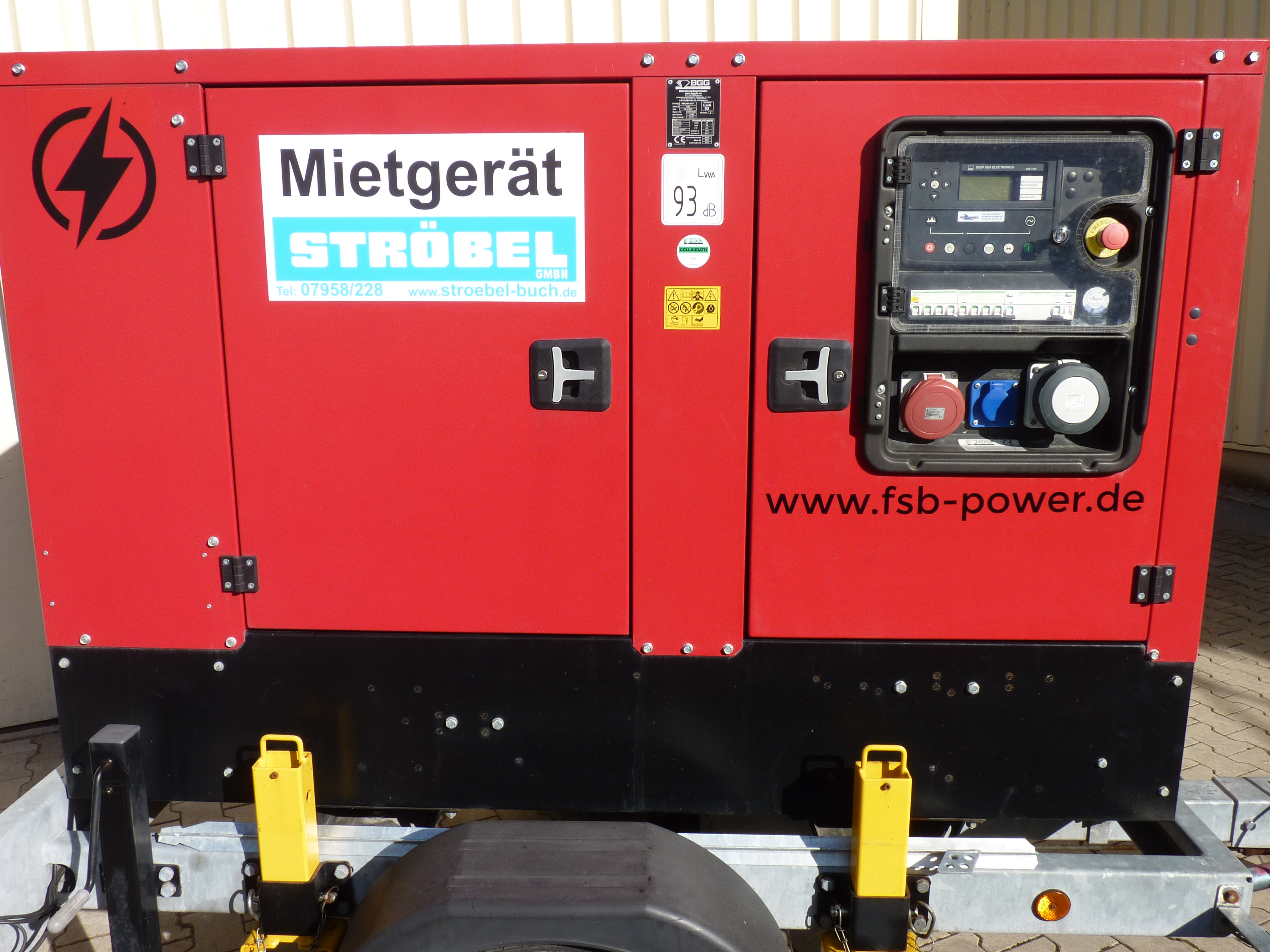 Notstromaggregat 30 KVA PKW