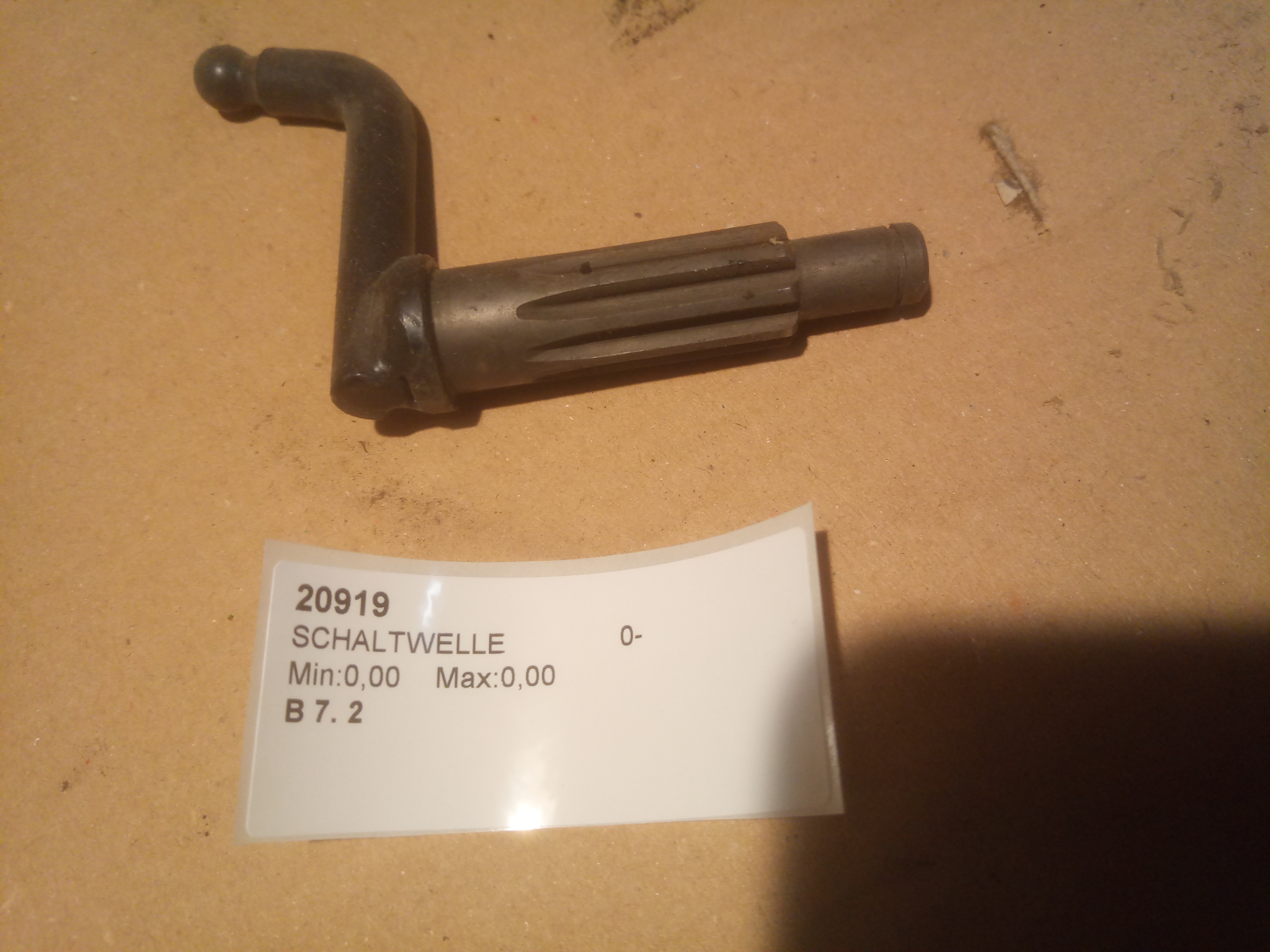 Schaltwelle
