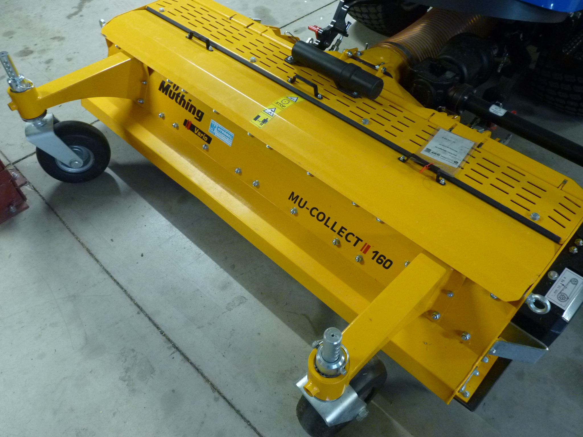 Gebrautes Vorführ-Anbau-Mulchgerät Mühting MU-CC 160-10 für ISEKI