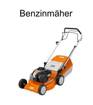Inspektionsangebote für Benzinmäher von Ströbel Buch.