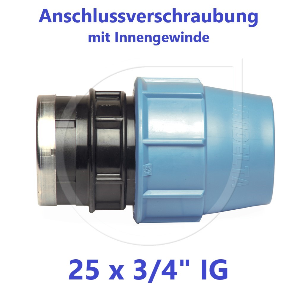 VERSCHRAUBUNG 25 MM X 3/4 IG