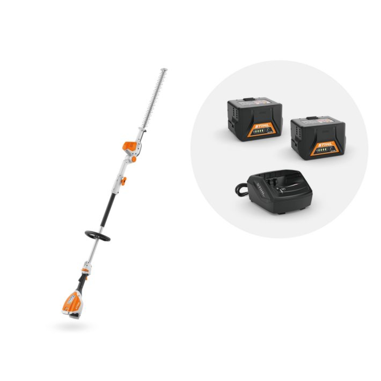 articleImage-imageName-48772_Stihl_HA012000008 Akku-Heckenschere HLA 56 Set - inkl. 2x Akku AK 20 und Ladegerät AL 101