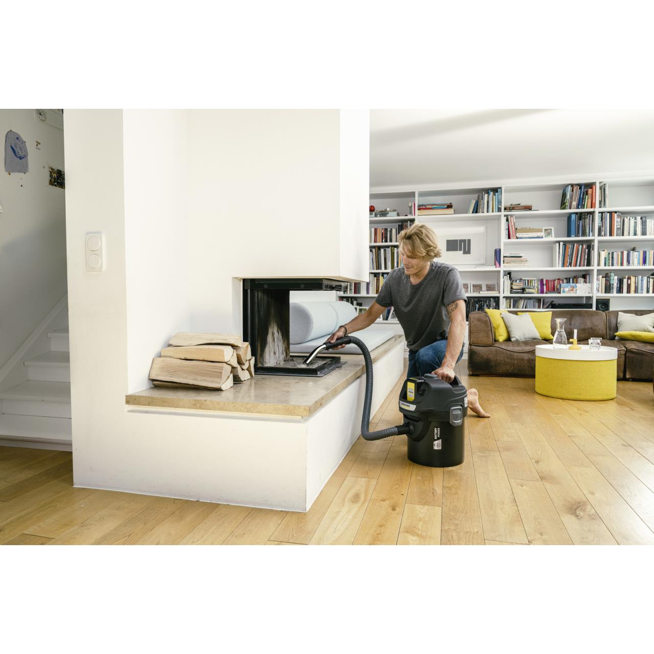 Asche- und Trockensauger AD 2 BATTERY - Grundgerät ohne Akku und Ladegerät