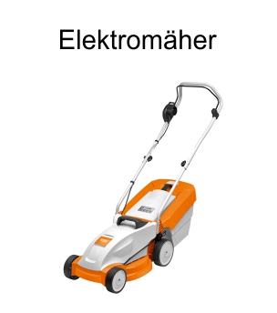 Inspektionsangebote für Elektromäher von Ströbel Buch.