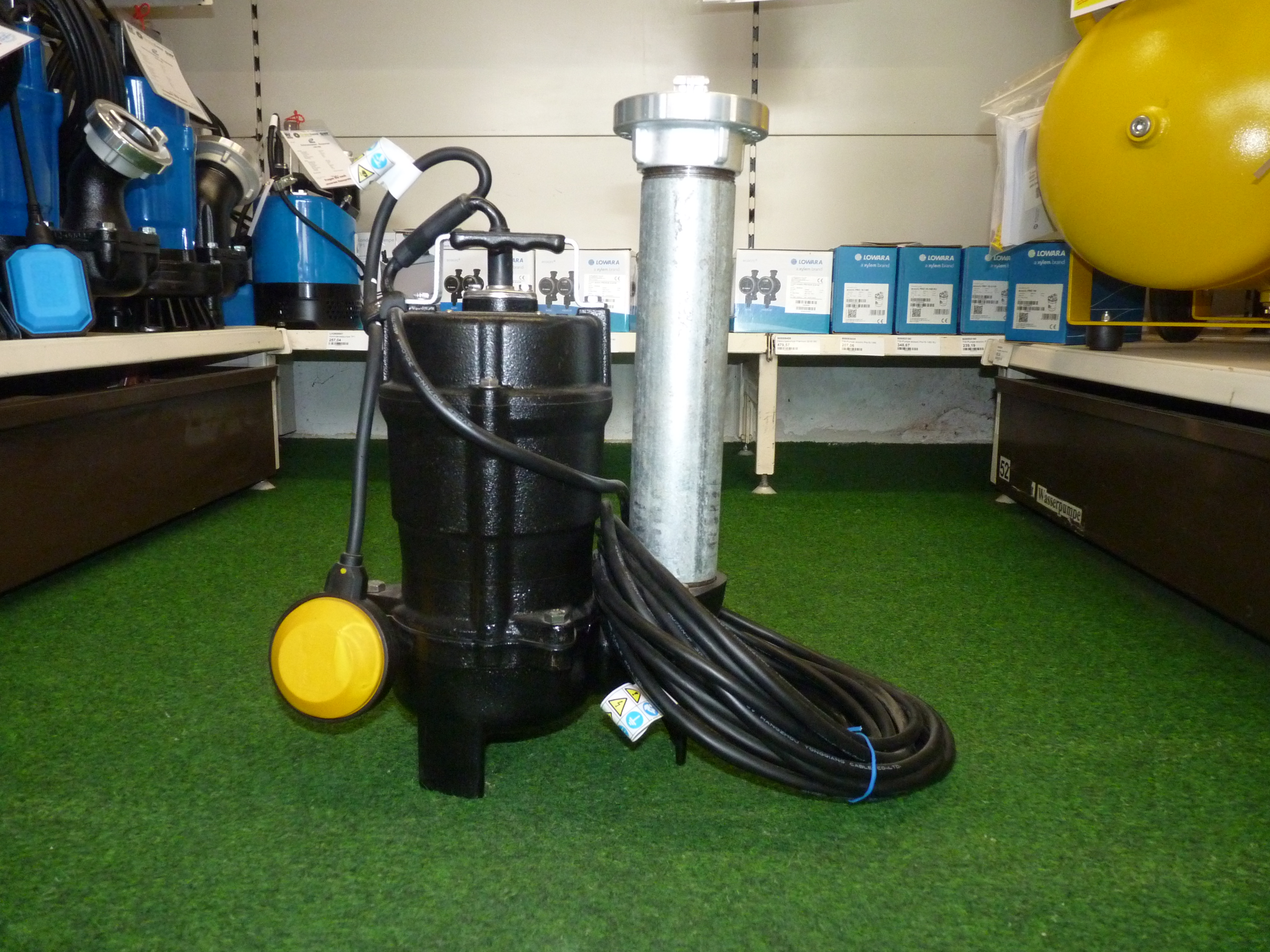 Abwasserpumpe mit Freistromlaufrad 50UTZ2.4S