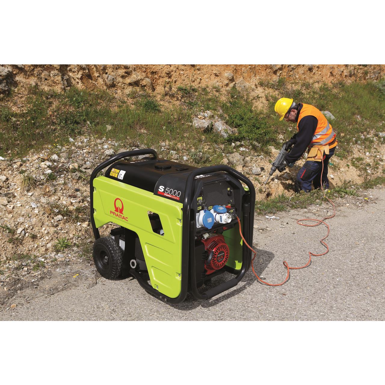 100008119 Stromerzeuger S 5000 - SHB ISO AVR - 230V - BENZIN - E START