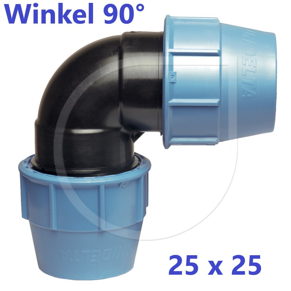 20805003-Unidelta-90-Winkel-25-mm 90° Winkel 25 mm x 25 mm