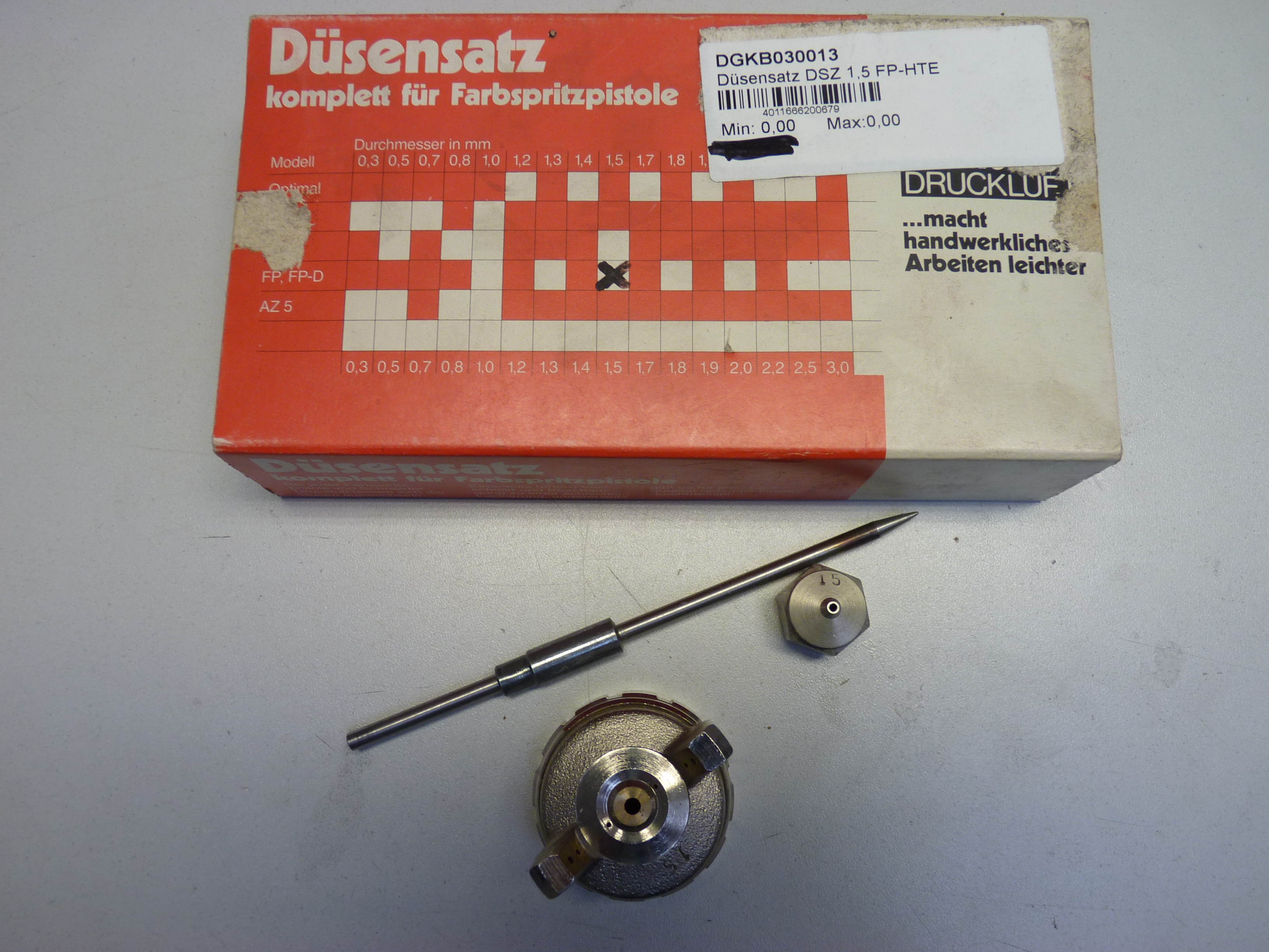 P1210525 Düsensatz DSZ 1,5 FP-HTE