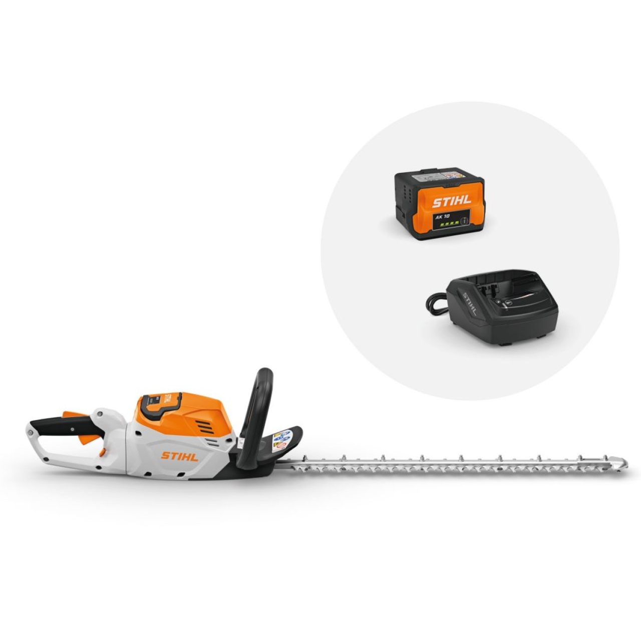 52037_Stihl_HA060113540 Akku-Heckenschere HSA 60 Set - inkl. Akku AK 10 und Ladegerät AL 101