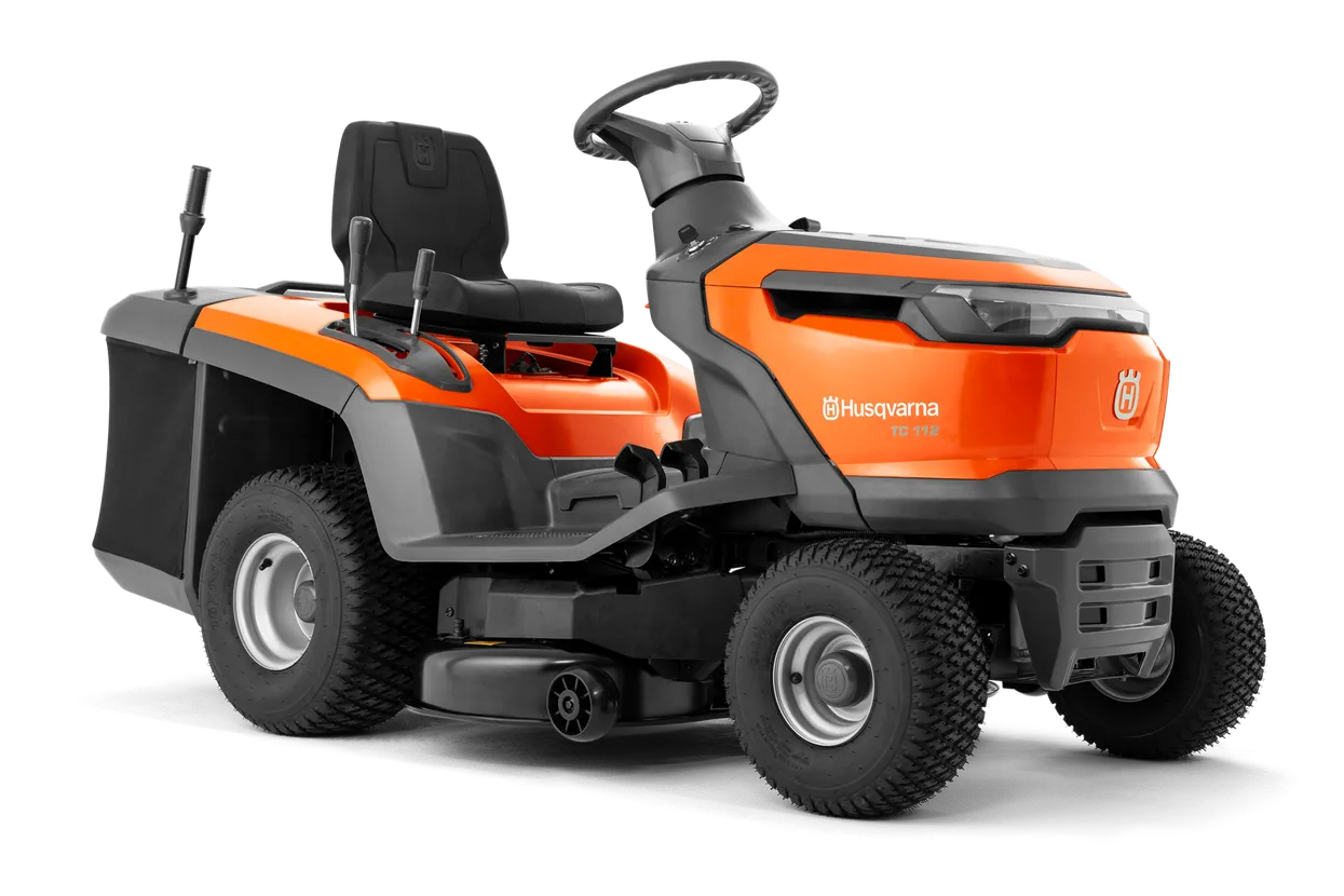 Heckauswerfer-Aufsitzmäher Traktor TC 112